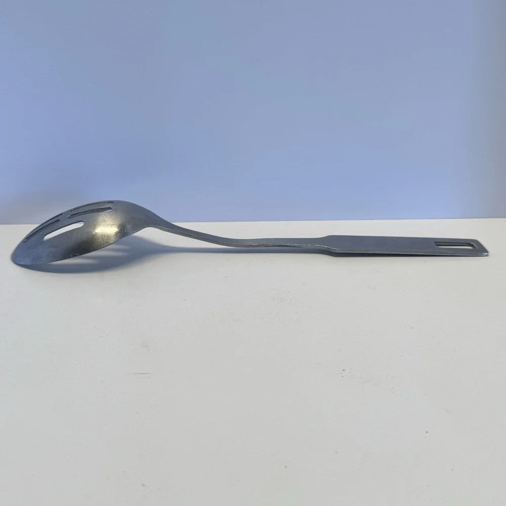 Ekco Slotted Slotted Spoon Stainless Steel Retro Inox Utensil Best Results‎